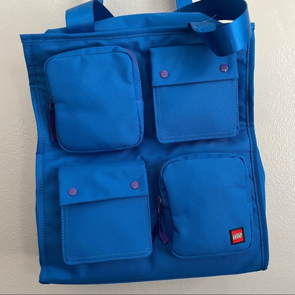 LEGO Collection x Target Weekender Tote Utility Pocket Bag Zipper - Picture 2 of 4